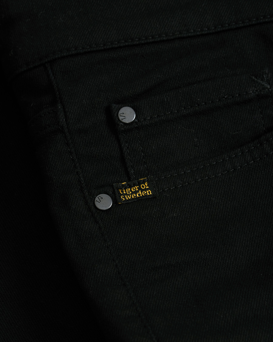 Heren | Korte broek | Tiger of Sweden Jeans | Ash Stretch Forever Shorts Black