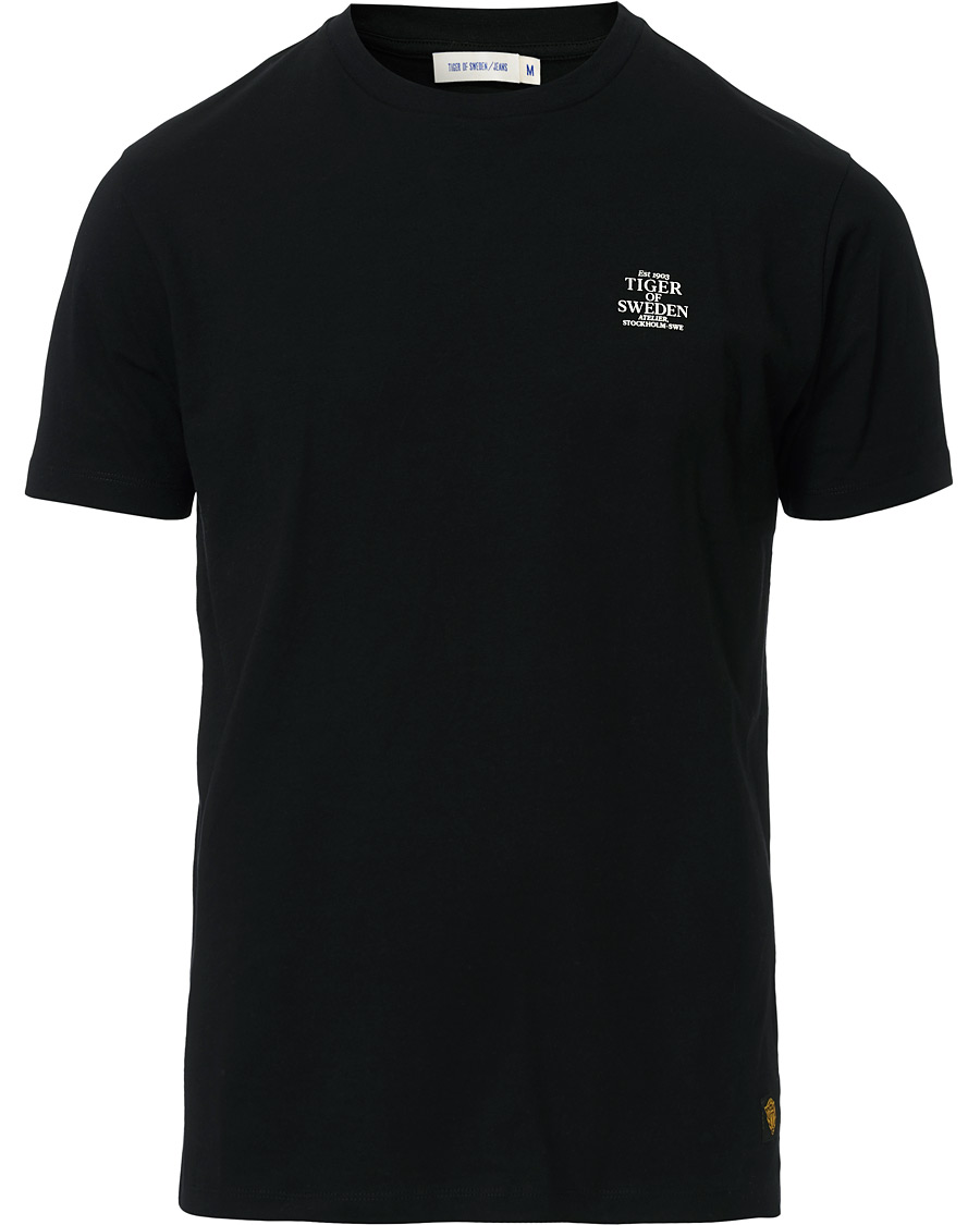 Heren | T-shirts | Tiger of Sweden Jeans | Fleek Crew Neck Tee Black