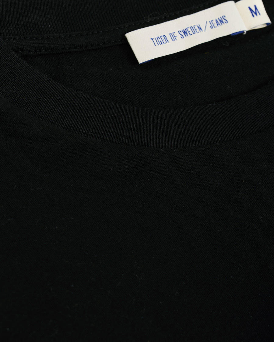 Heren | T-shirts | Tiger of Sweden Jeans | Fleek Crew Neck Tee Black
