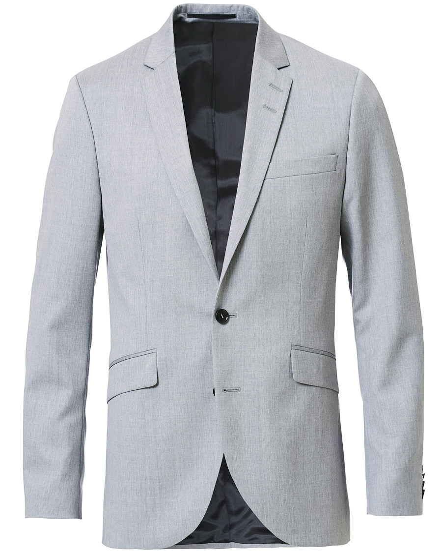 Heren | Blazers | Tiger of Sweden | James Wool Suit Blazer Grey