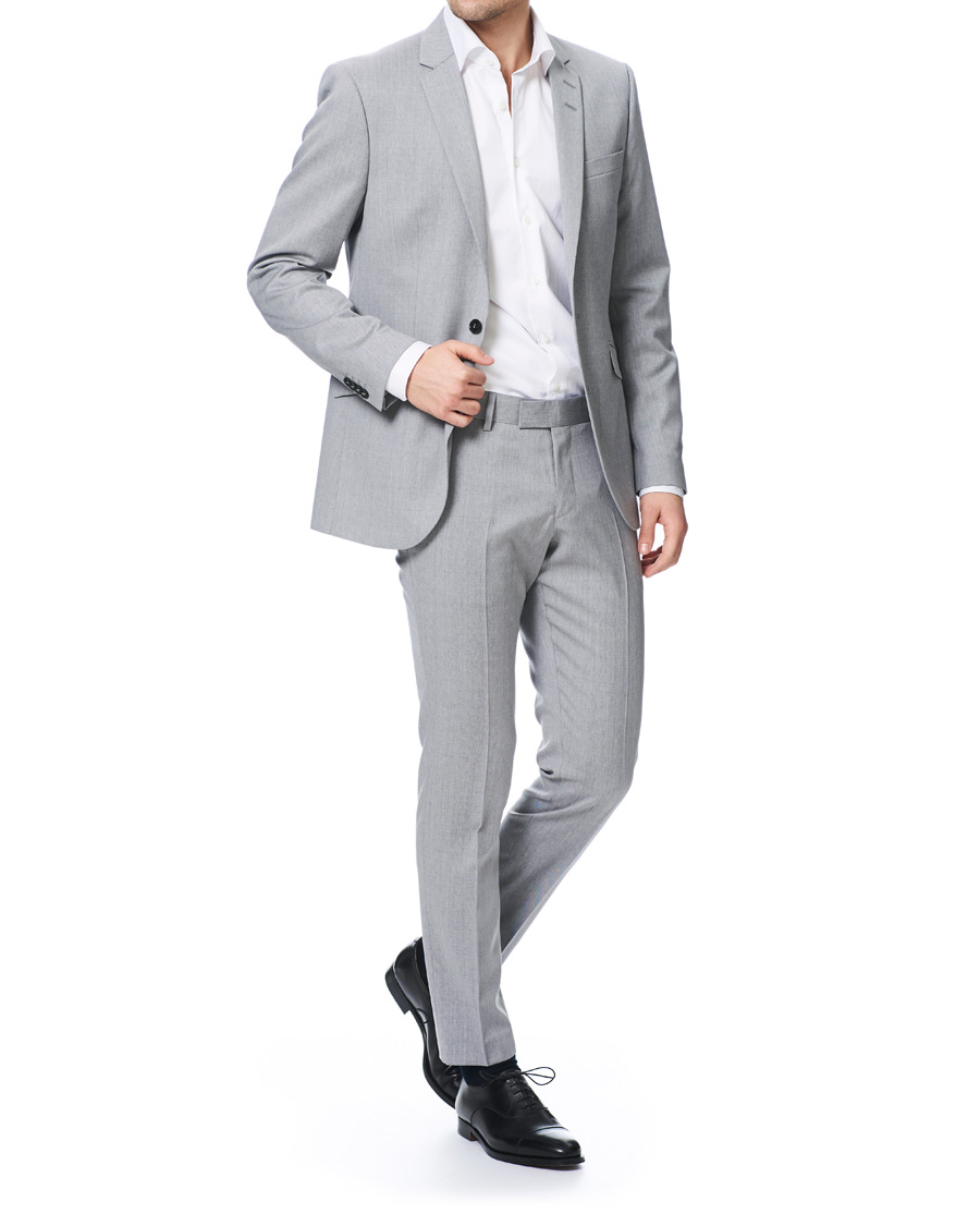 Heren | Blazers | Tiger of Sweden | James Wool Suit Blazer Grey