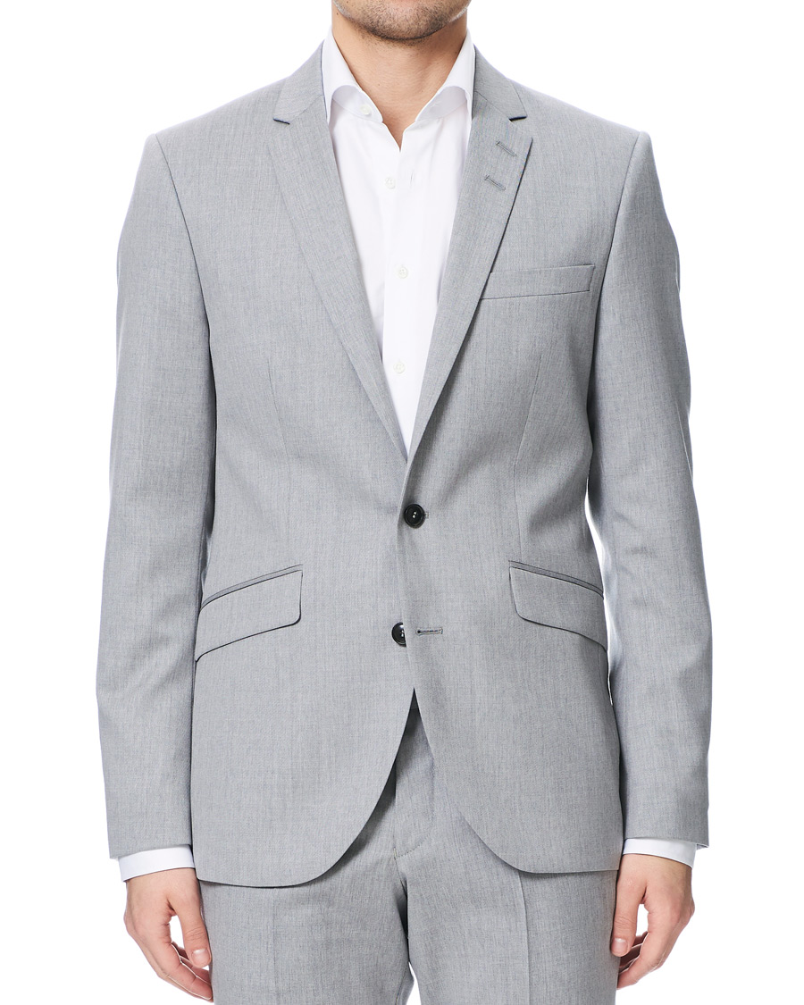 Heren | Blazers | Tiger of Sweden | James Wool Suit Blazer Grey