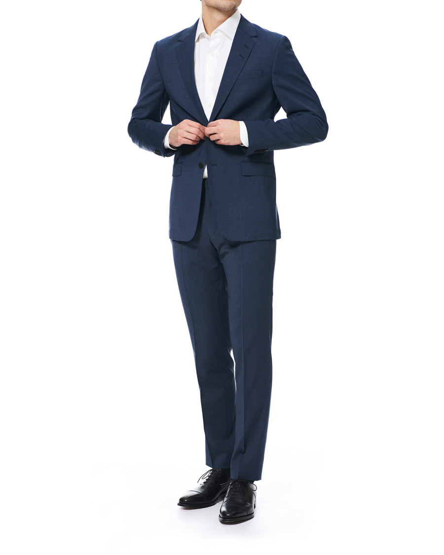 Heren | Blazers | Tiger of Sweden | Jarl Travel Suit Blazer Vintage Indigo