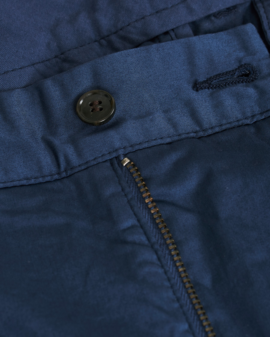 Heren | Broeken | Tiger of Sweden | Truman Satin Chinos Navy