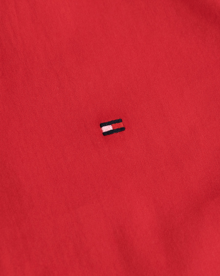 Heren | Overhemden | Tommy Hilfiger | Slim Fit Garment Dyed Twill Shirt Primary Red