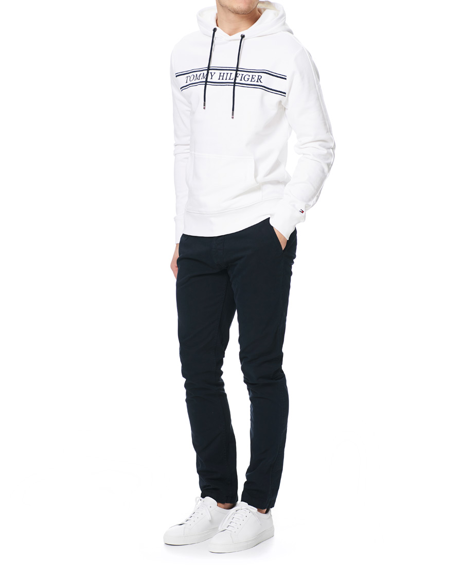 Heren | Truien | Tommy Hilfiger | Artwork Hoodie White