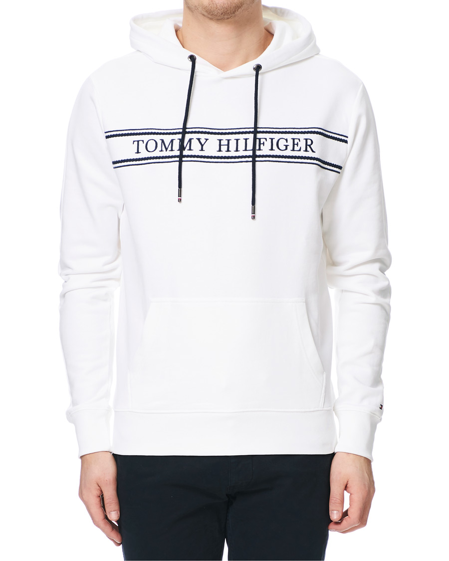 Heren | Truien | Tommy Hilfiger | Artwork Hoodie White