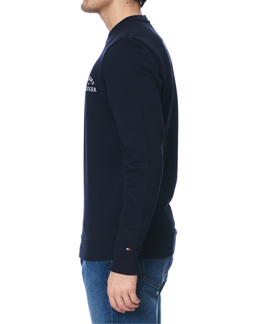 Heren | Truien | Tommy Hilfiger | Embroidered Crew Neck Sweatshirt Desert Sky