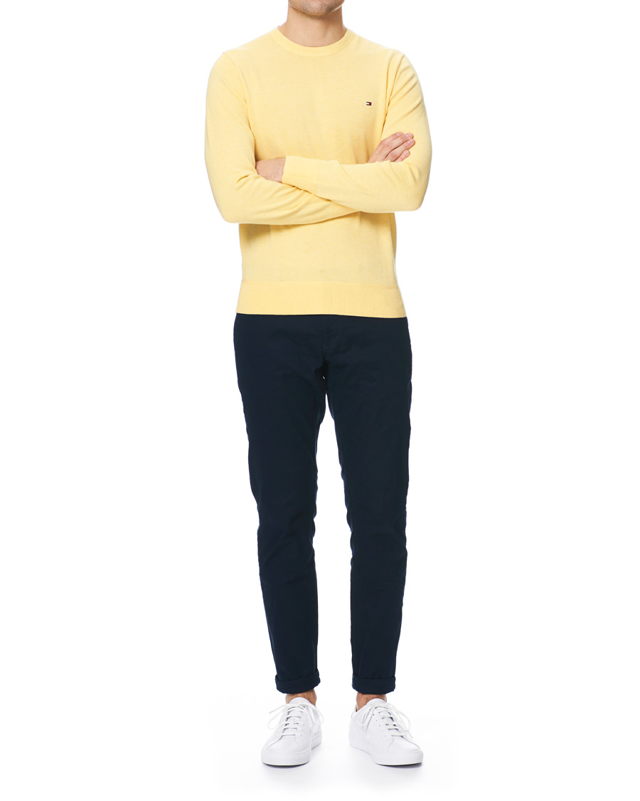 Heren | Truien | Tommy Hilfiger | Organic Cotton/Silk Crew Neck Pullover Sun Ray