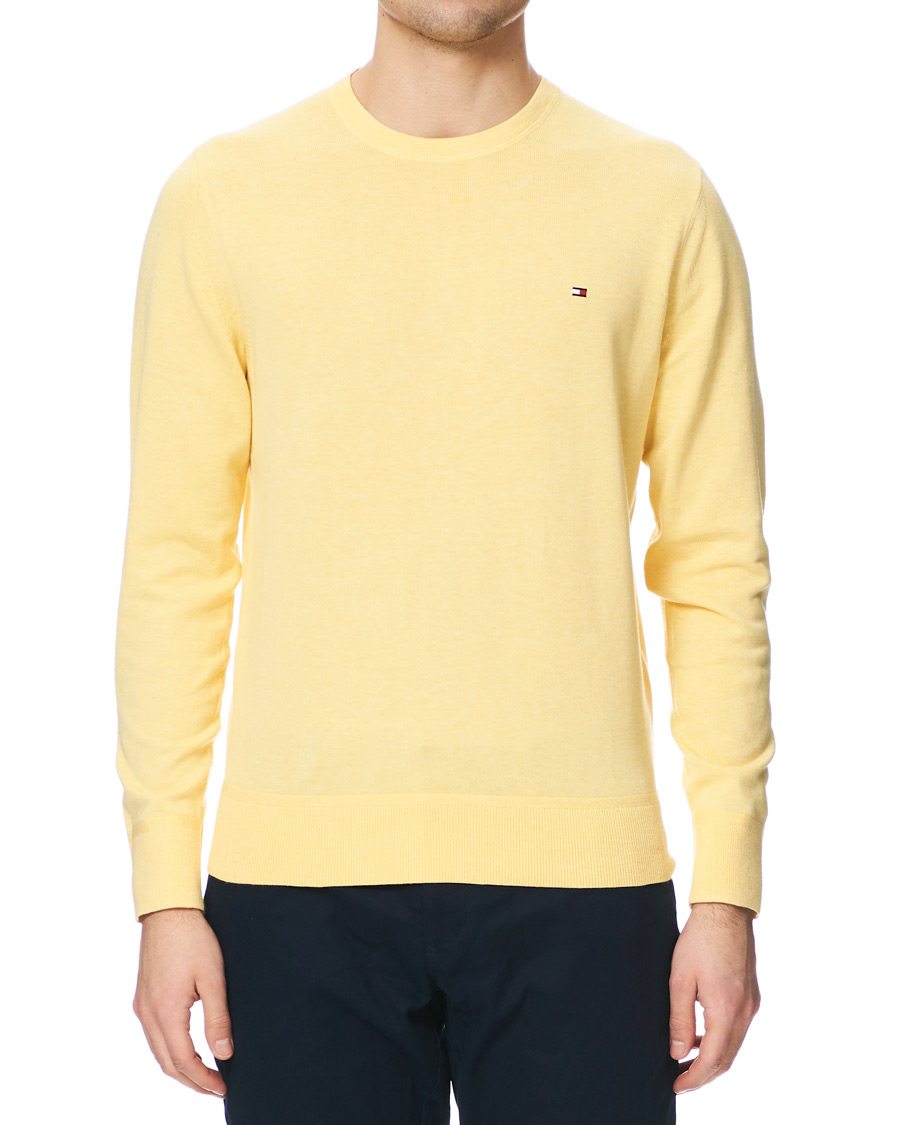 Heren | Truien | Tommy Hilfiger | Organic Cotton/Silk Crew Neck Pullover Sun Ray
