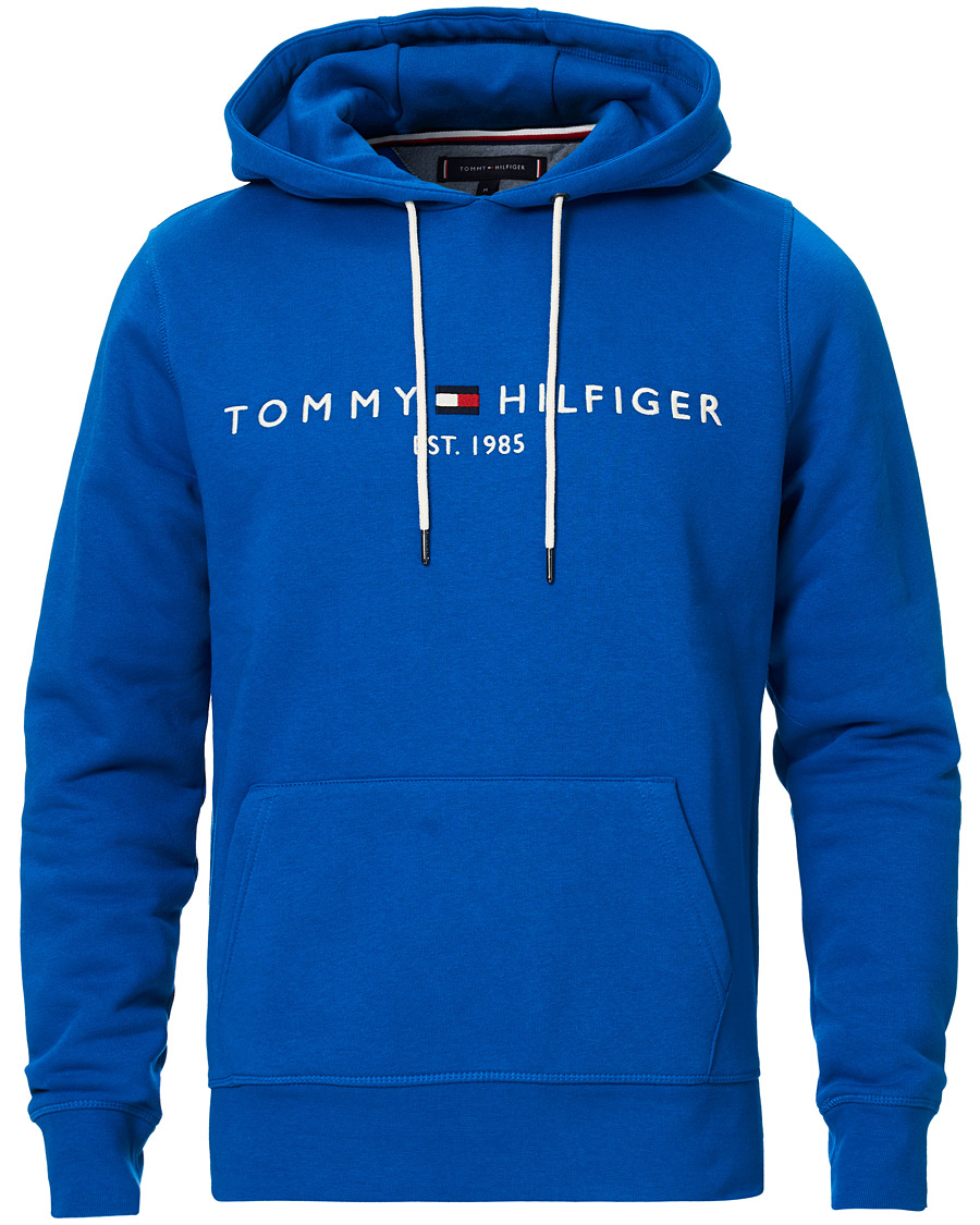 Heren | Truien | Tommy Hilfiger | Logo Hoodie Regatta Blue