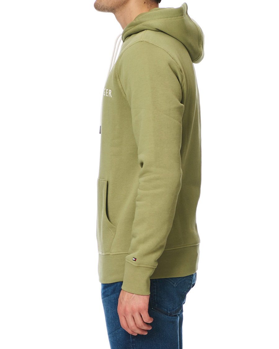 Heren | Truien | Tommy Hilfiger | Logo Hoodie Faded Olive