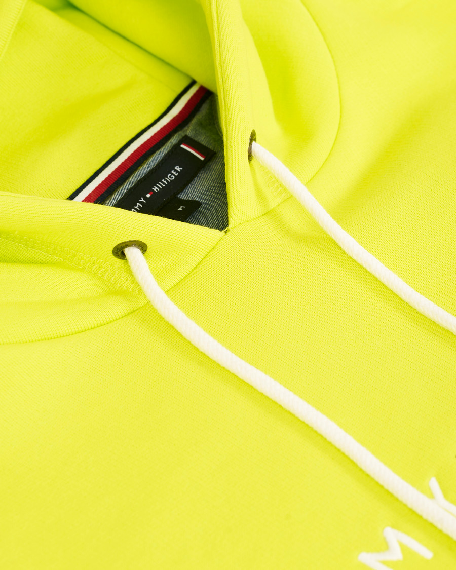 Heren | Truien | Tommy Hilfiger | Logo Hoodie Lemon Lime