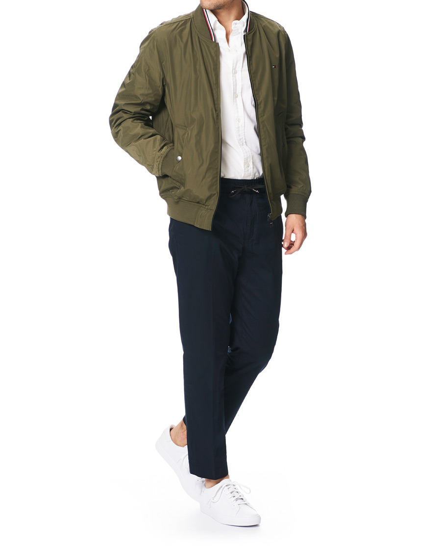 Heren | Jassen | Tommy Hilfiger | Reversible Bomber Jacket Army Green