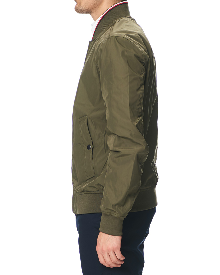 Heren | Jassen | Tommy Hilfiger | Reversible Bomber Jacket Army Green
