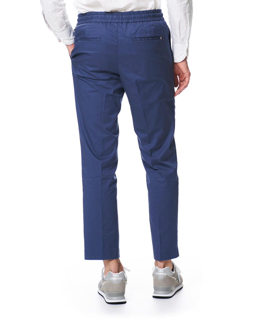 Heren | Broeken | Tommy Hilfiger | Summer Twill Flex Drawstring Trousers Faded Indigo