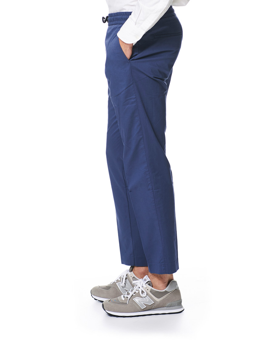 Heren | Broeken | Tommy Hilfiger | Summer Twill Flex Drawstring Trousers Faded Indigo