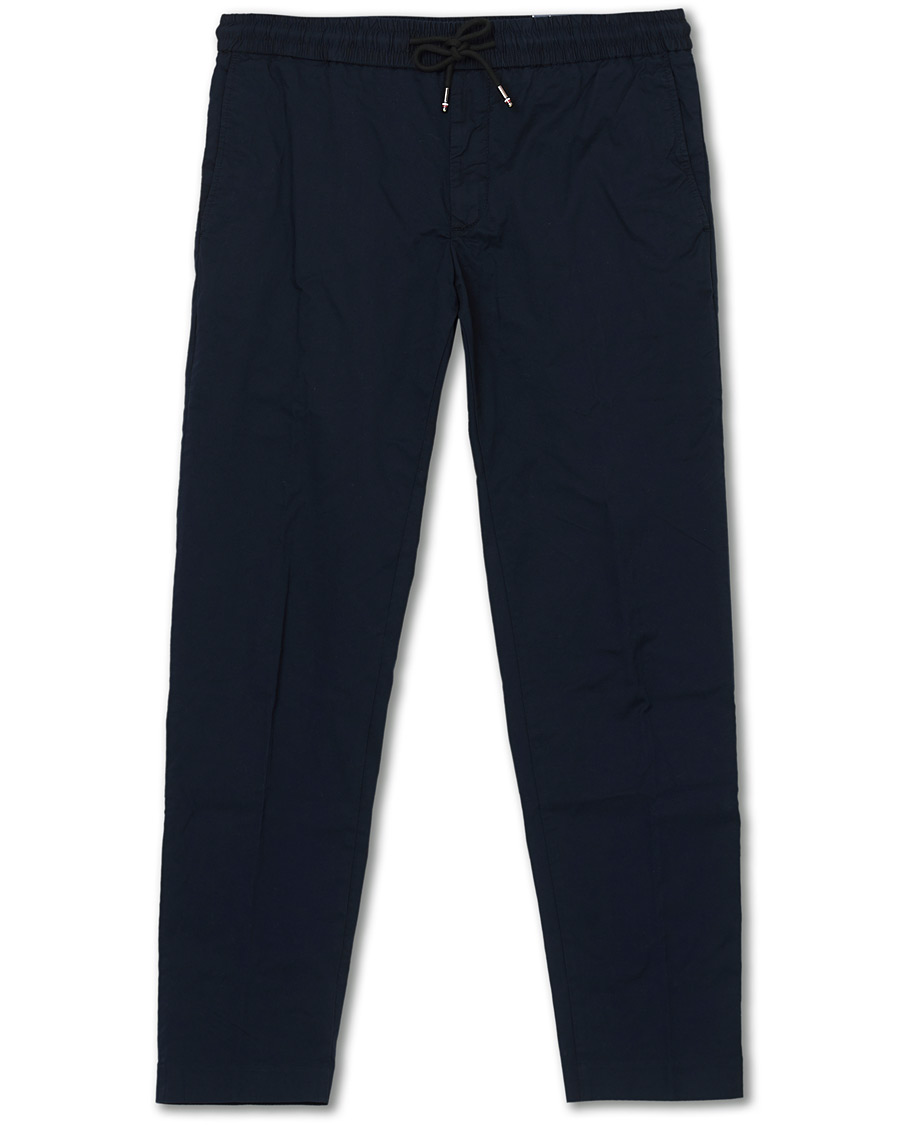 Heren | Broeken | Tommy Hilfiger | Summer Twill Flex Drawstring Trousers Desert Sky