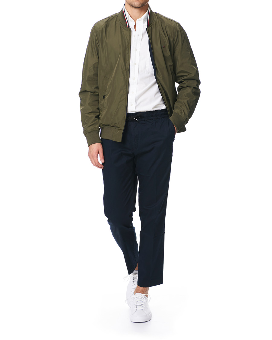Heren | Broeken | Tommy Hilfiger | Summer Twill Flex Drawstring Trousers Desert Sky