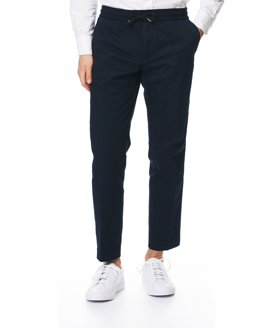 Heren | Broeken | Tommy Hilfiger | Summer Twill Flex Drawstring Trousers Desert Sky