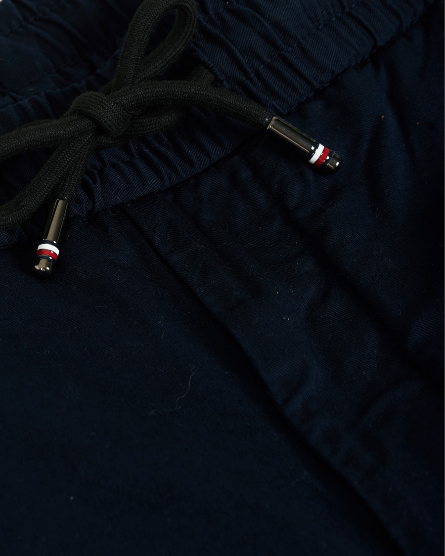 Heren | Broeken | Tommy Hilfiger | Summer Twill Flex Drawstring Trousers Desert Sky