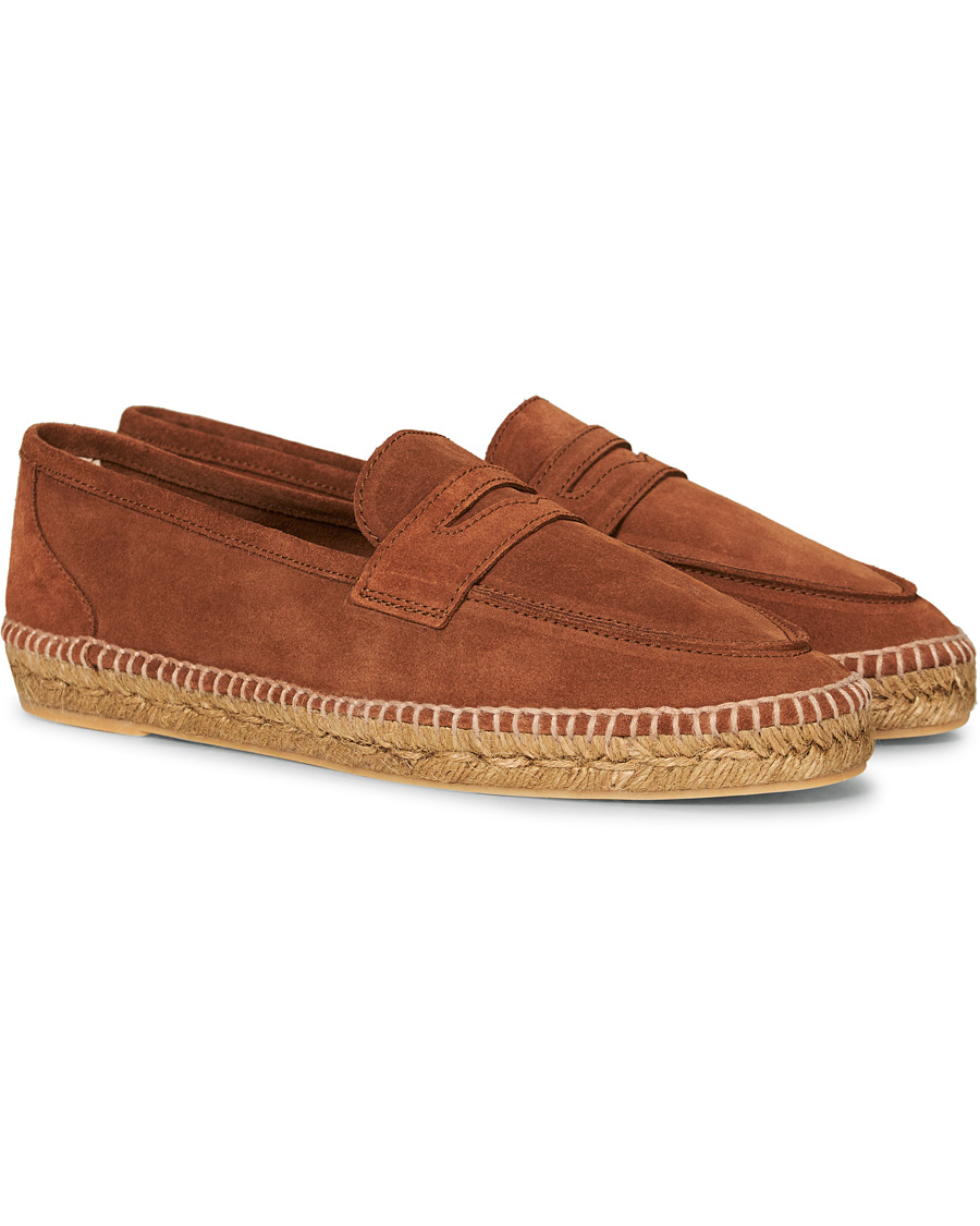 Heren | Castañer Nacho Casual Suede Loafers Cuero | Castañer | Nacho Casual Suede Loafers Cuero