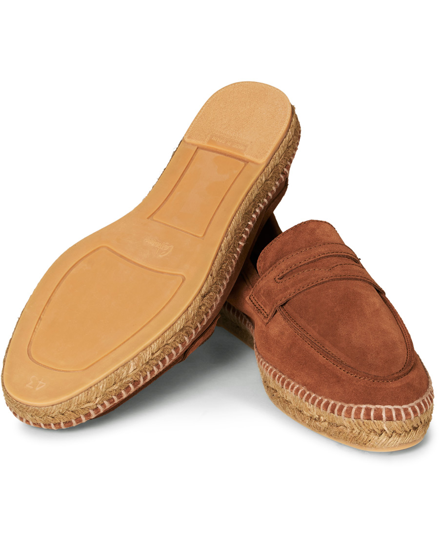 Heren | Castañer Nacho Casual Suede Loafers Cuero | Castañer | Nacho Casual Suede Loafers Cuero