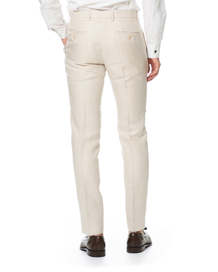 Heren | Pakken | BOSS BLACK | BOSS Nelin/Ben Vegan Linen Suit Nature