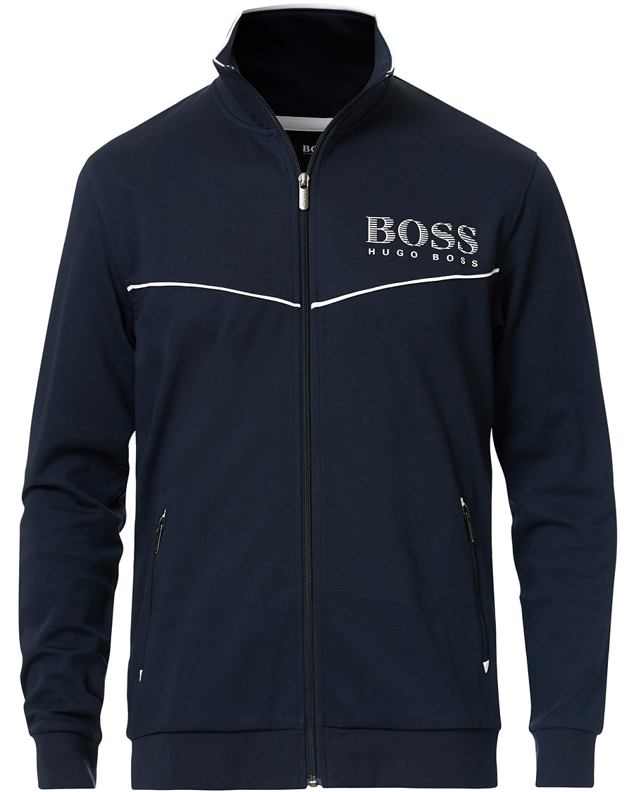 Heren | Truien | BOSS BLACK | BOSS Tracksuit Full-Zip Jacket Navy