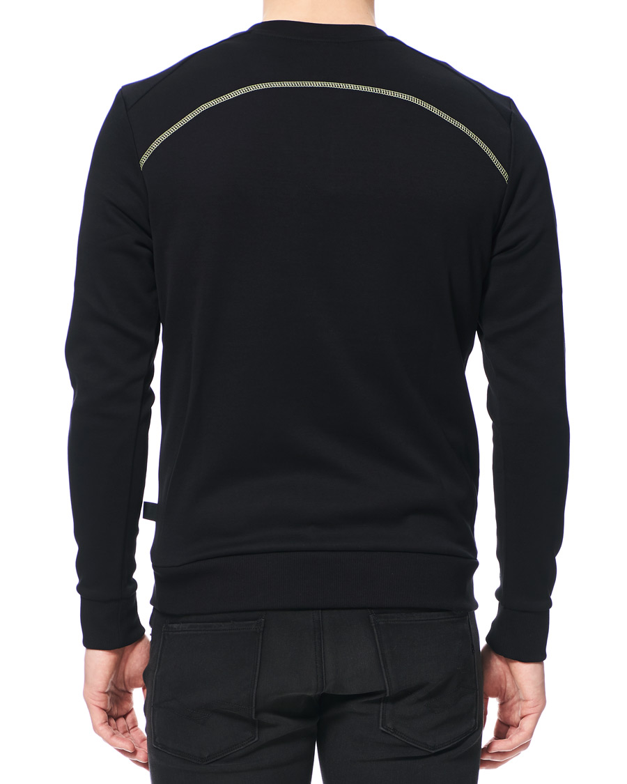 Heren | Truien | BOSS GREEN | BOSS Athleisure Salbo Crew Neck Sweatshirt Black