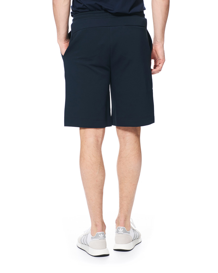 Heren | Korte broek | BOSS GREEN | BOSS Athleisure Halboa Circle Shorts Navy/Rosé Gold