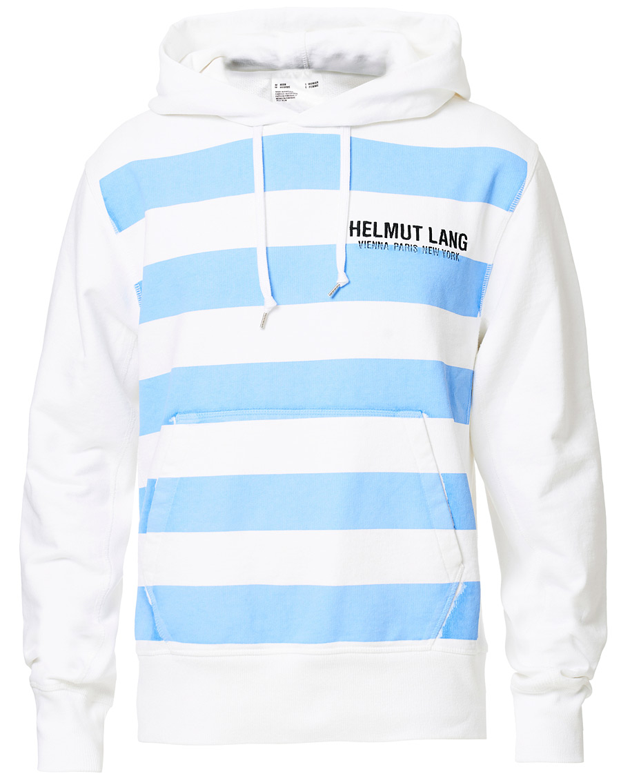 Heren | Truien | Helmut Lang | Bars Hoodie Sweat Chalk White