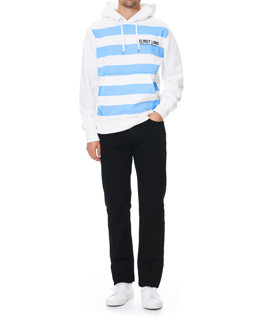 Heren | Truien | Helmut Lang | Bars Hoodie Sweat Chalk White