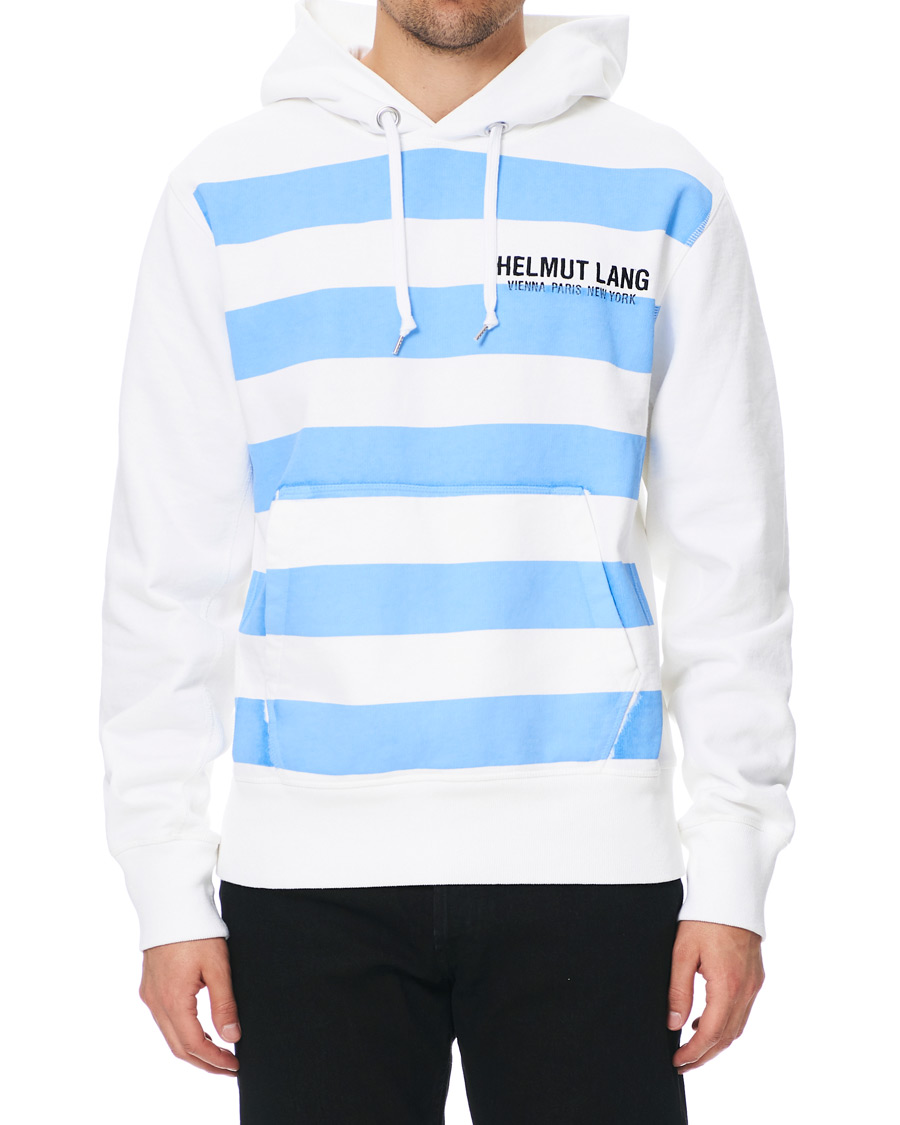 Heren | Truien | Helmut Lang | Bars Hoodie Sweat Chalk White