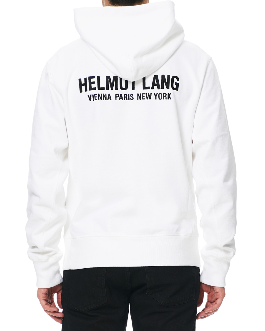 Heren | Truien | Helmut Lang | Bars Hoodie Sweat Chalk White