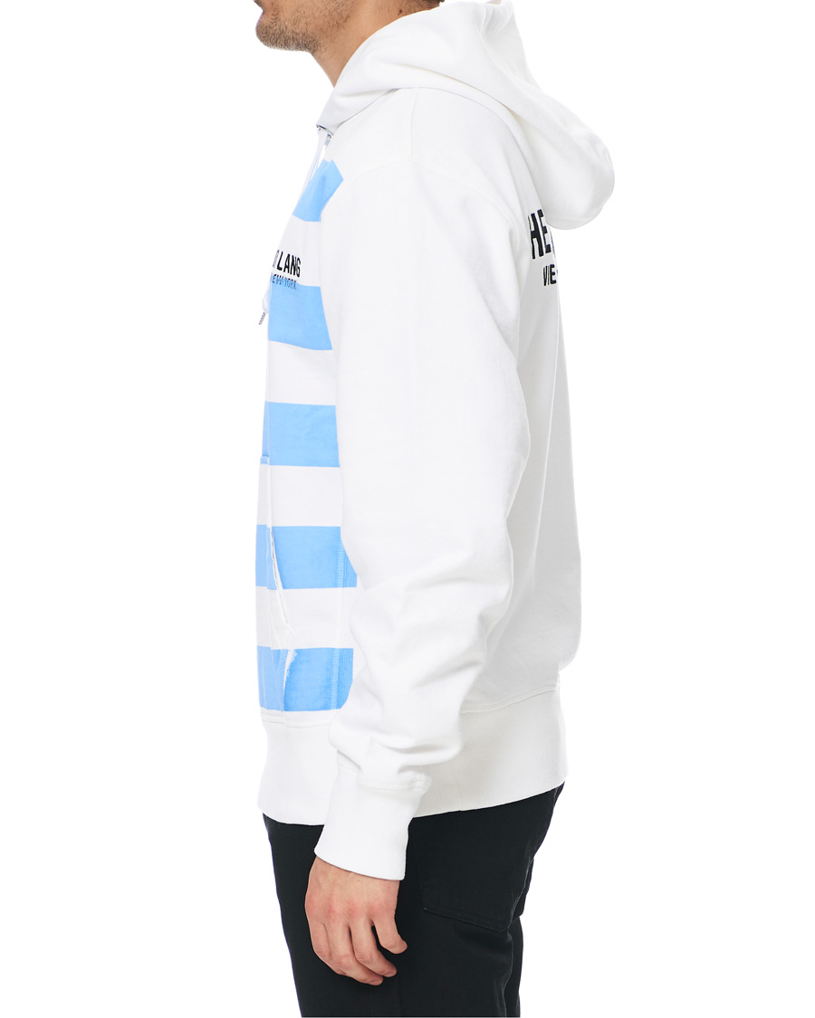 Heren | Truien | Helmut Lang | Bars Hoodie Sweat Chalk White