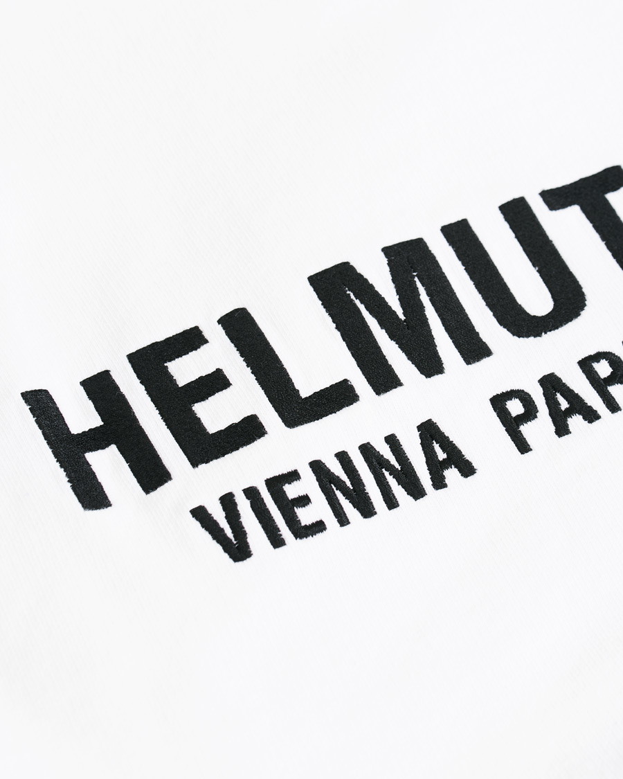Heren | Truien | Helmut Lang | Bars Hoodie Sweat Chalk White