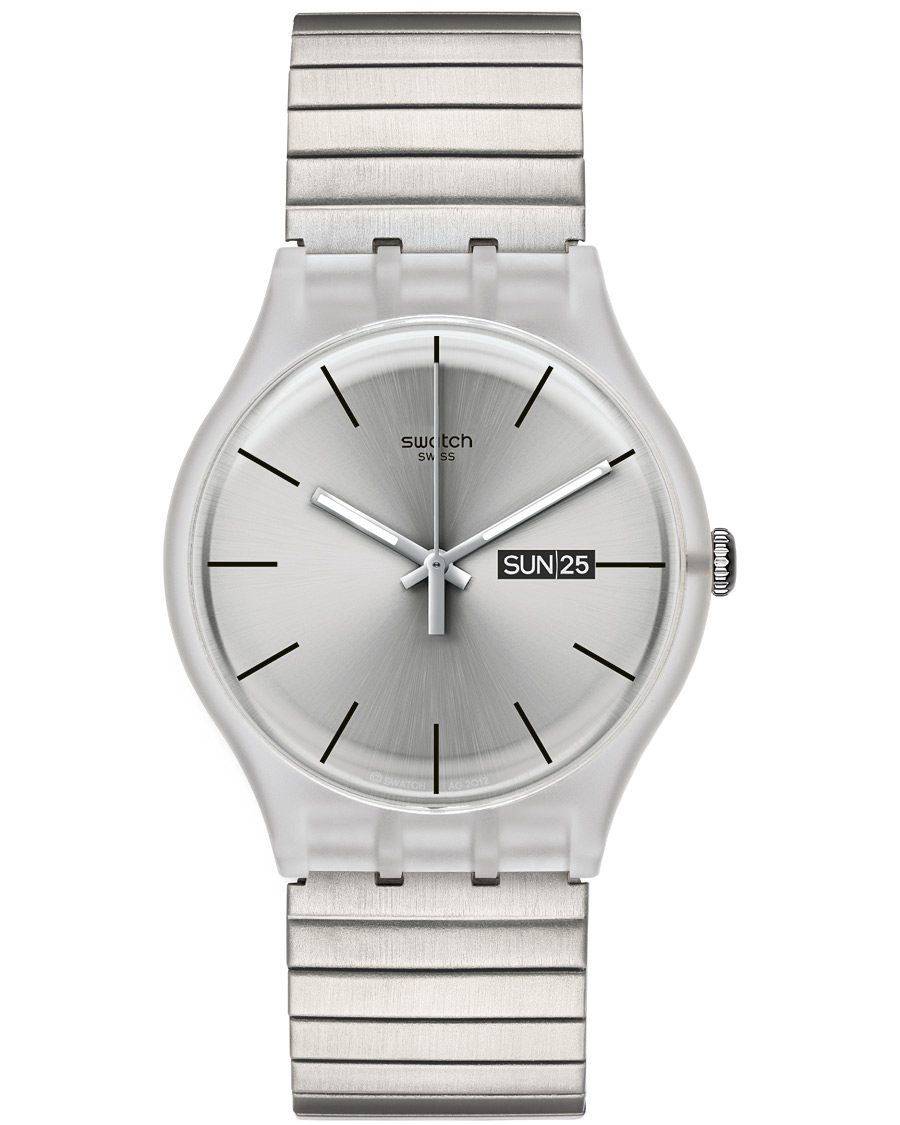 Heren | Swatch Resolution L Silver | Swatch | Resolution L Silver