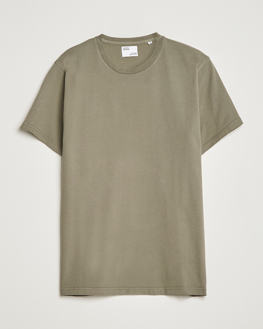 Heren | T-shirts | Colorful Standard | Classic Organic T-Shirt Dusty Olive