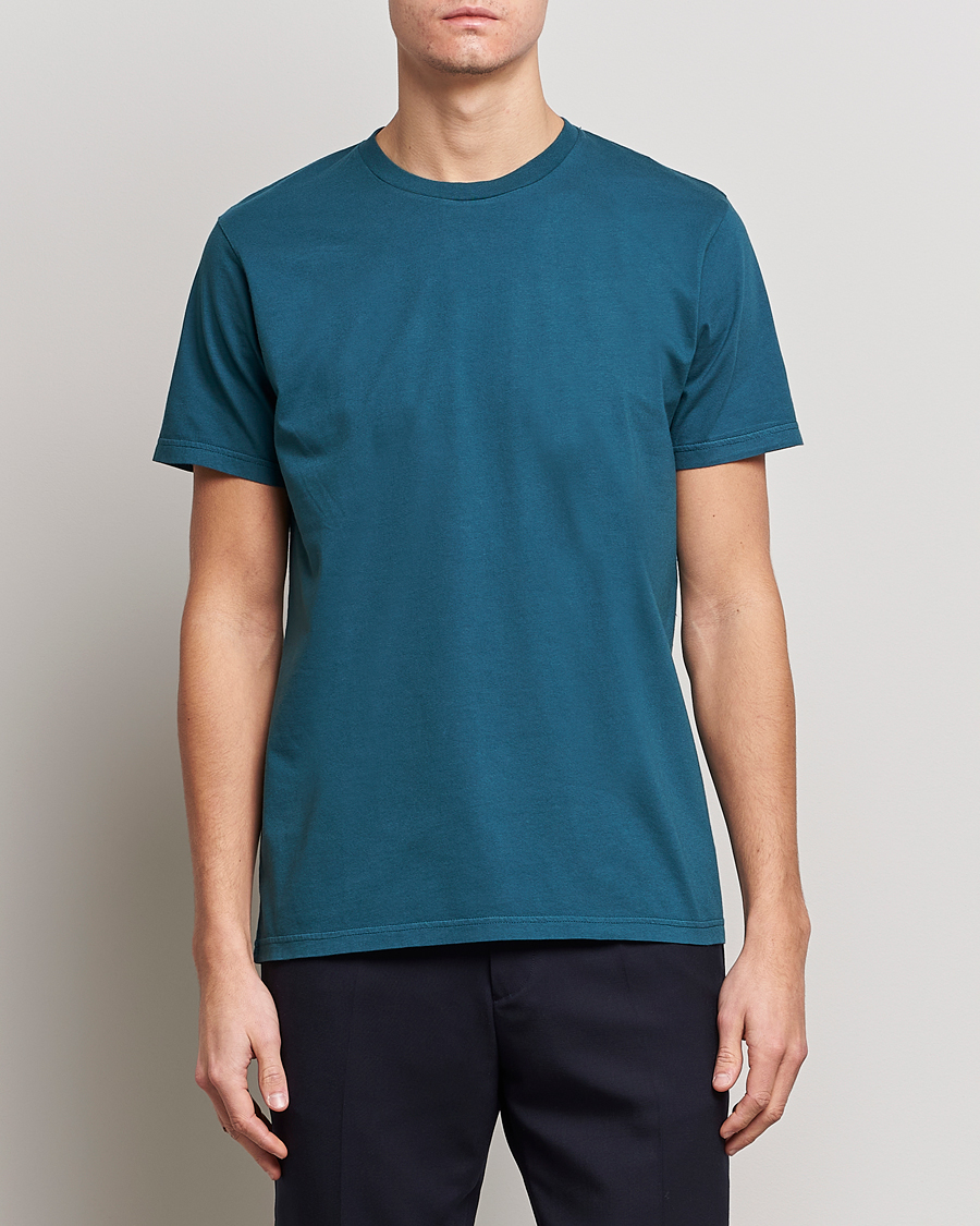 Heren | T-shirts | Colorful Standard | Classic Organic T-Shirt Ocean Green