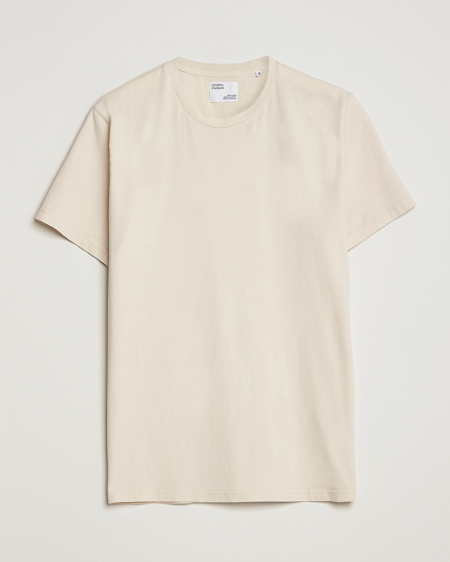 Heren | T-shirts | Colorful Standard | Classic Organic T-Shirt Ivory White