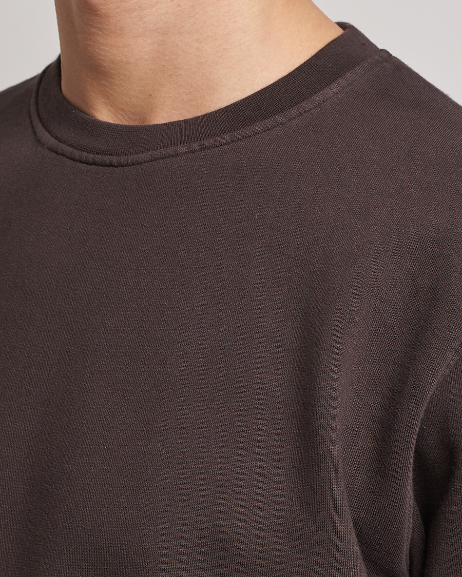 Heren | Truien | Colorful Standard | Classic Organic Crew Neck Sweat Coffee Brown