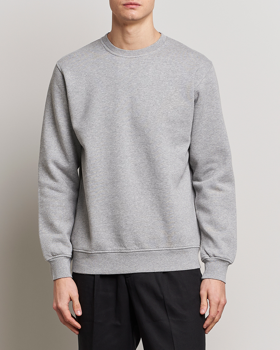 Men |  | Colorful Standard | Classic Organic Crew Neck Sweat Heather Grey