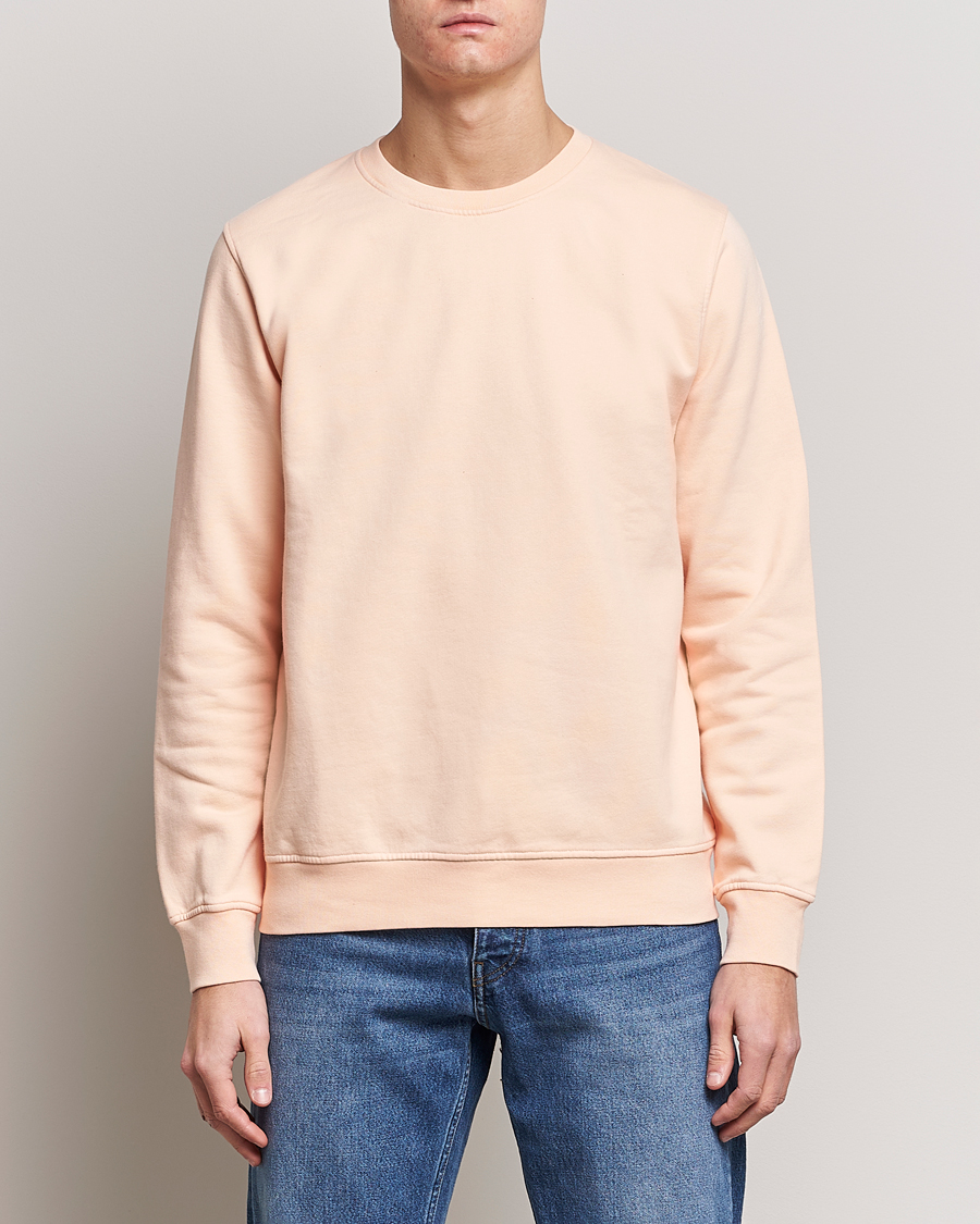 Heren | Truien | Colorful Standard | Classic Organic Crew Neck Sweat Paradise Peach