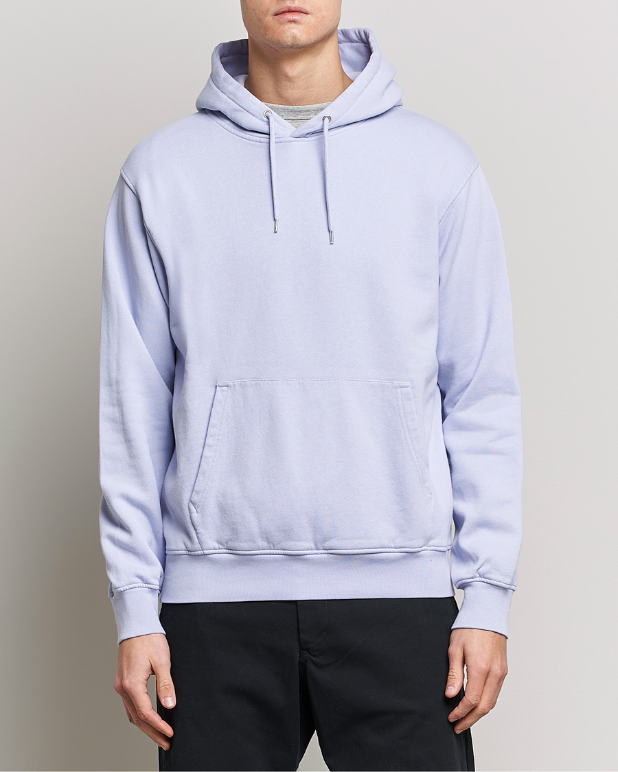 Heren | Hoodies | Colorful Standard | Classic Organic Hood Soft Lavender