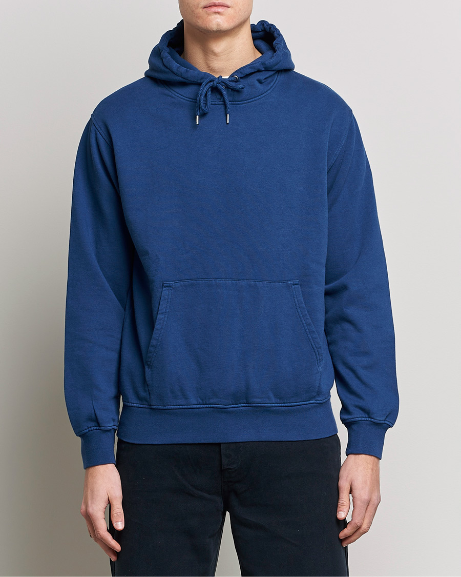 Heren |  | Colorful Standard | Classic Organic Hood Royal Blue