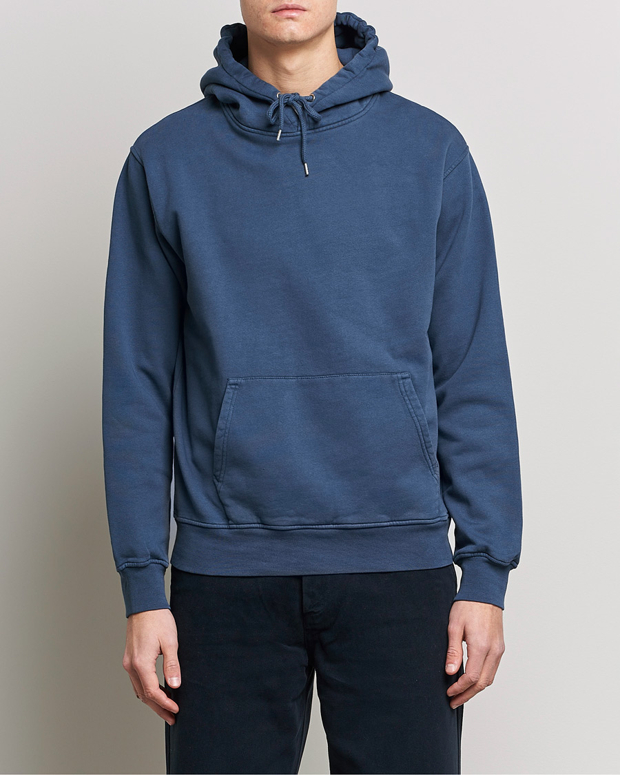 Heren |  | Colorful Standard | Classic Organic Hood Petrol Blue