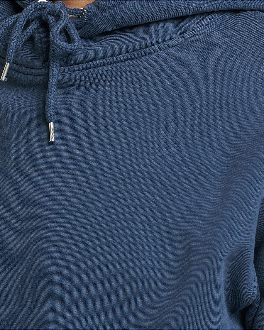 Heren | Truien | Colorful Standard | Classic Organic Hood Petrol Blue