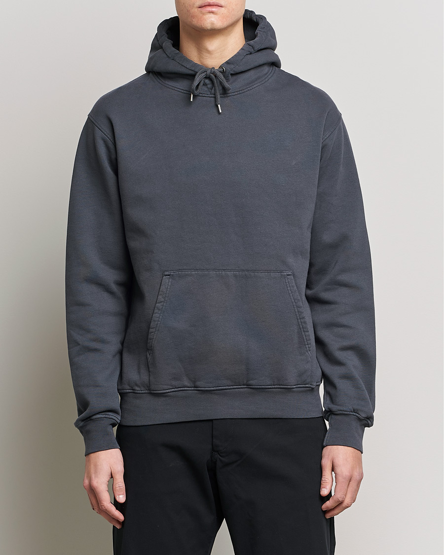Men | Hooded Sweatshirts | Colorful Standard | Classic Organic Hood Lava Grey