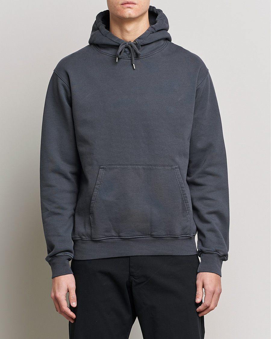 Heren | Truien | Colorful Standard | Classic Organic Hood Lava Grey